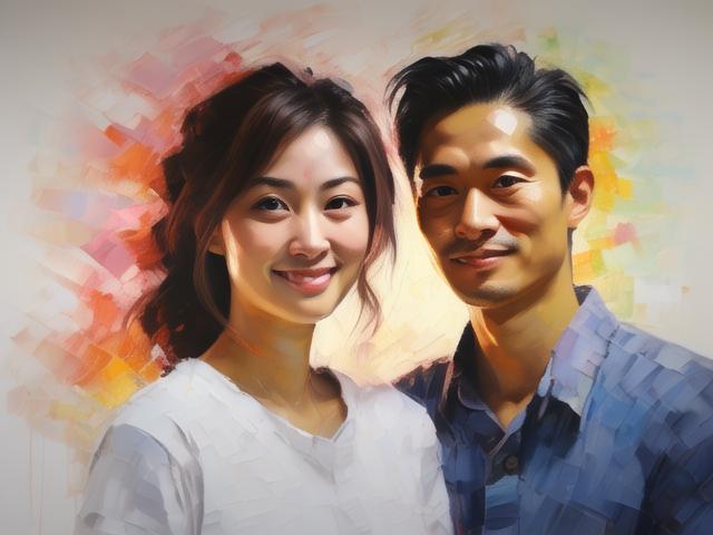 《吴峰超写实油画中的甜蜜记忆》