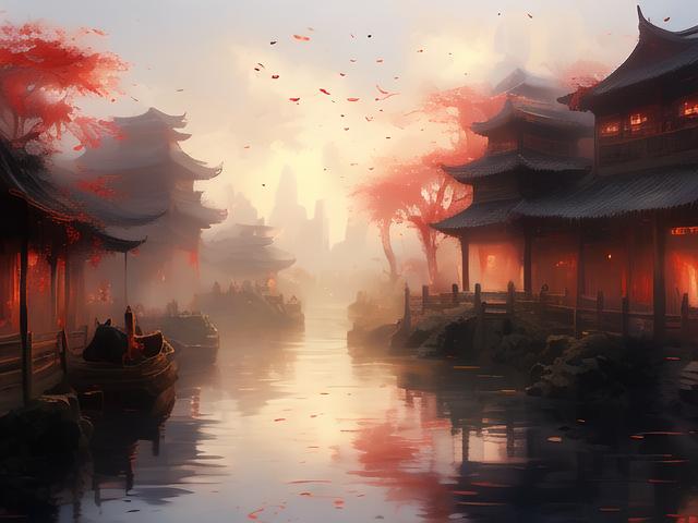 《叹人生若梦,烟逝水年情》